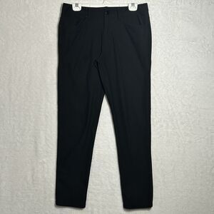 Sz 31 Men Lululemon ABC Pants Black Slim Fit Utilitech Abrasion Resistant Jeans